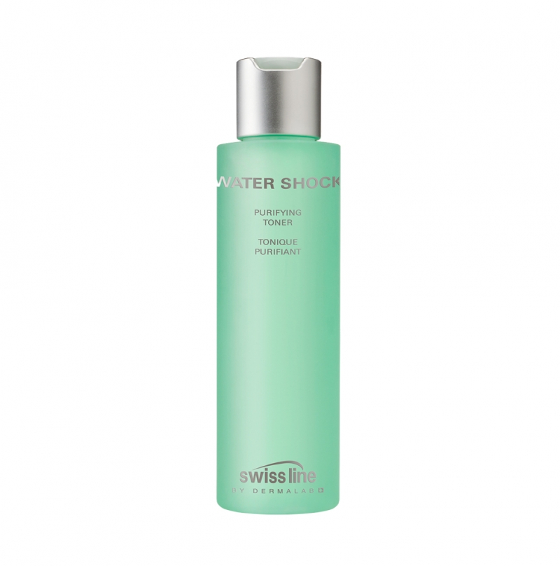 Dung dịch cân bằng độ Ph và se khít chân lông Swissline Water Shock Purifying Toner